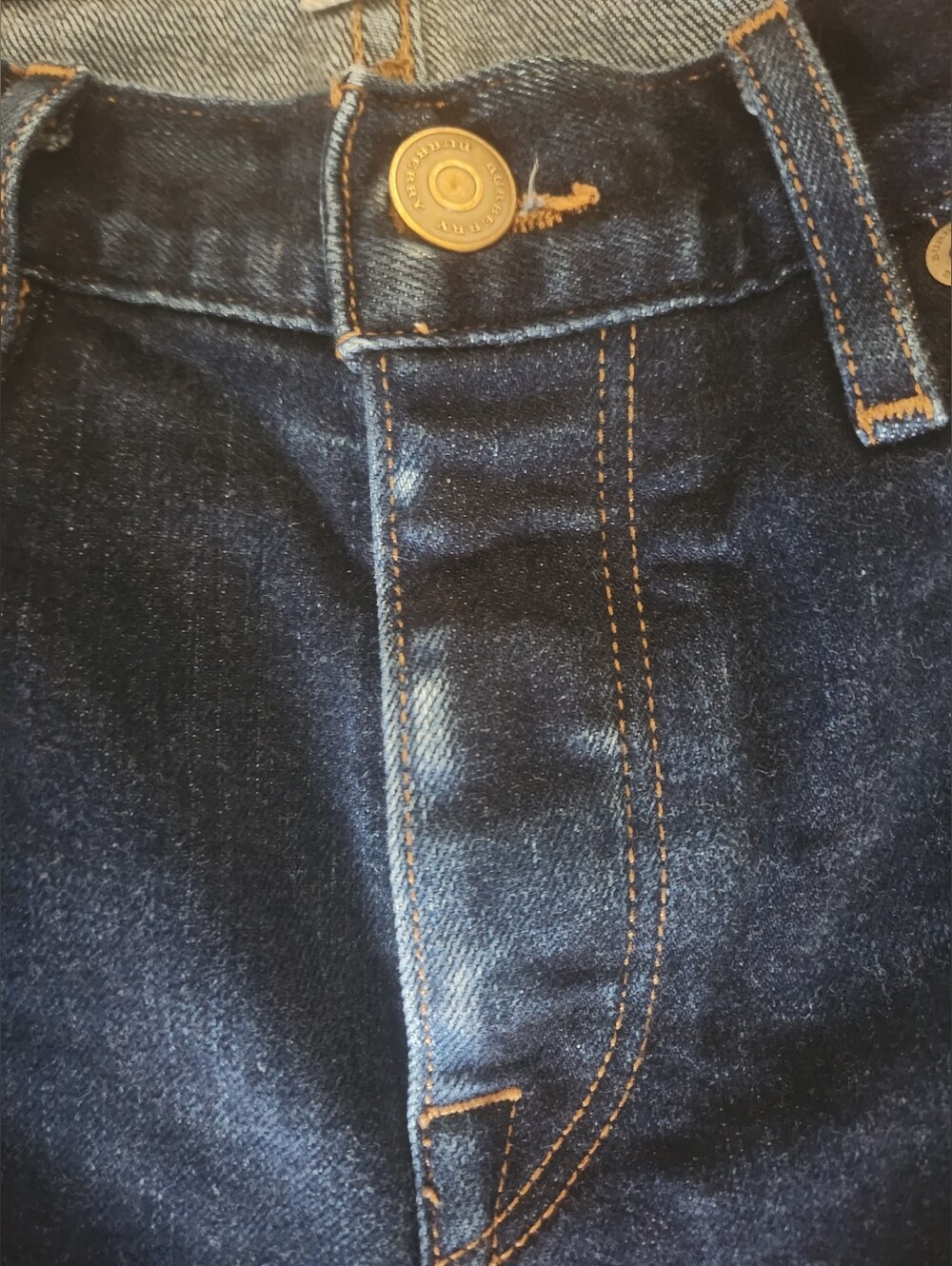 Women's Burberry Button Up Straight Jeans 30X32 - Picture 3 of 12